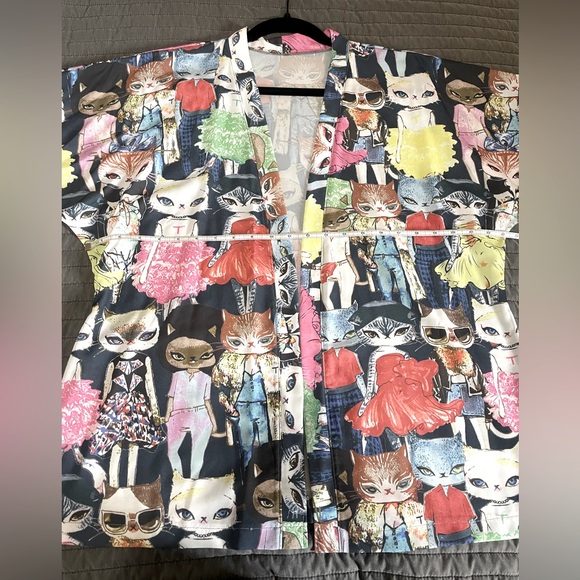 NEW Cat Kimono Jacket - Picture 4 of 5